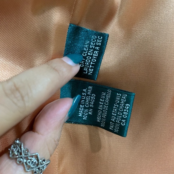 Ralph Lauren Tan / Camel Coat - Picture 3 of 6